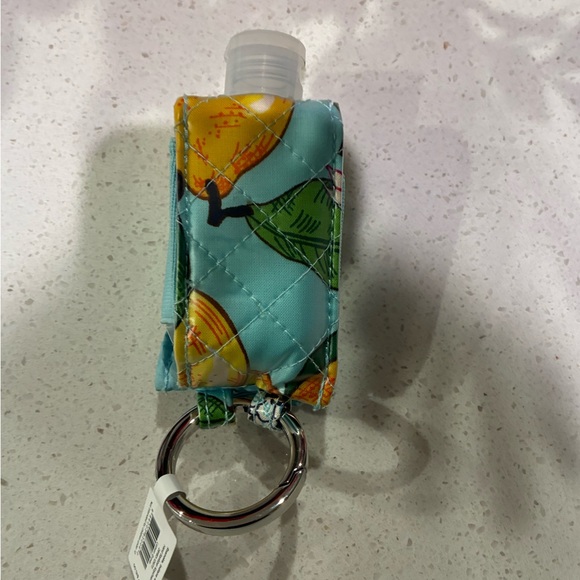 Vera Bradley Quilted Hand Sanitizer & Key Chain - Picture 5 of 7